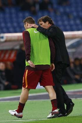 Francesco Totti Roma, Rudy Garcia Roma, Roma 09-01-2016 Stadio Olimpico Football calcio serie A ITA Football 2015 2016 AS Roma - Milan AC Foto CesarexPurini Insidefoto cesarexpurini