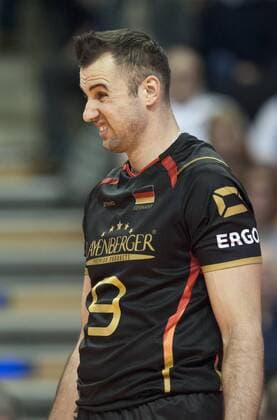 Georg GROZER (9 GER) Spiel um Platz 3: Polen - Deutschland am 10.01.2016 Volleyball Europaeisches Olympia Qualifikationsturnier 2016 in Berlin, Deutschland,