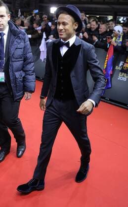 NEYMAR Gala Nominees World Player of the Year FIFA-Weltfussballer Footballer of the Year 2015, FIFA Ballon d Or in the Kongresshaus Zuerich, Switzerland at January 11, 2016 11.01.2016 FIFA World Player Party