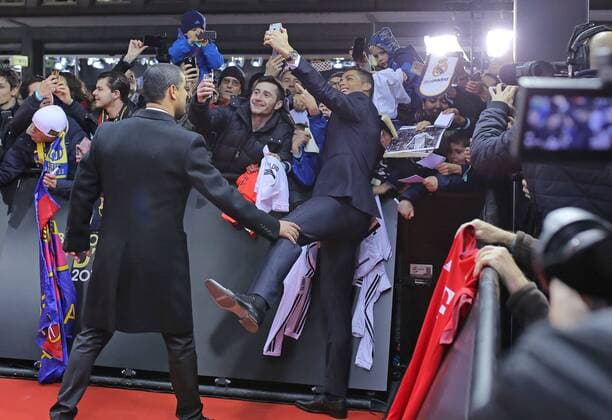 Christiano RONALDO Gala Nominees World Player of the Year FIFA-Weltfussballer Footballer of the Year 2015, FIFA Ballon d Or in the Kongresshaus Zuerich, Switzerland at January 11, 2016 11.01.2016 FIFA World Player Party