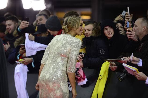 Jan. 12, 2016 - Zurich, Switzerland - LEONA LEWIS on her first appearance at the Ballon d Or Gala. Soccer 2016 - FIFA Ballon D OR 2015  - ZUMAm119