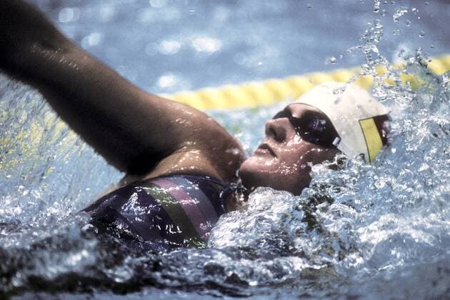 OTTO Kristin Team DDR Olympiasiegerin Olympische Sommerspiele 1988 in Seoul am 21. September 1988 in Seoul 