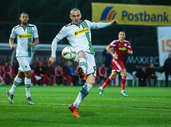 Dienstag, 12.01.2016, 1. Bundesliga, Saison 2015 2016, Testspiel in Belek , Borussia Moenchengladbach - Medicana Sivasspor, Josip Drmic (Moenchengladbach 9) DeFodi507