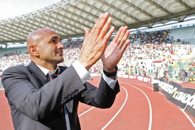 Fußball, Luciano Spalletti während seiner Zeit beim AS Rom zwischen 2005 und 2009 Roma 7 5 2006 Serie A, Luciano Spalletti