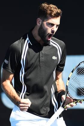 13.01.2016. Auckland, New Zealand. Benoit Paire from France during Day 3 of the 2016 ASB Classic Mens. ASB Tennis Centre, Auckland, New Zealand. Wednesday 13 January 2016. xChrisxSymesx  ActionPlus11696627