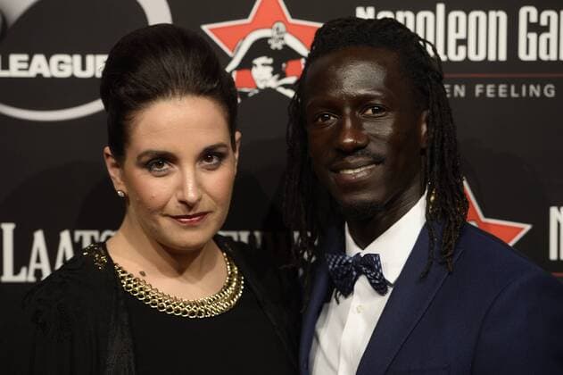 - LINT, BELGIUM: Essevee s Mbaye Leye pictured on the red carpet ahead of the 62nd edition of the Golden Shoe award ceremony, Wednesday 13 January 2016, in Lint AED studio. The Golden Shoe (Gouden Schoen Soulier d Or) is an award for the best soccer player of the Belgian Jupiler Pro League championship during the year 2015. DIRKxWAEM  x04772732x