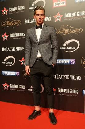 - LINT, BELGIUM: Anderlecht s Dennis Praet pictured on the red carpet ahead of the 62nd edition of the Golden Shoe award ceremony, Wednesday 13 January 2016, in Lint AED studio. The Golden Shoe (Gouden Schoen Soulier d Or) is an award for the best soccer player of the Belgian Jupiler Pro League championship during the year 2015. VIRGINIExLEFOUR  x04772825x