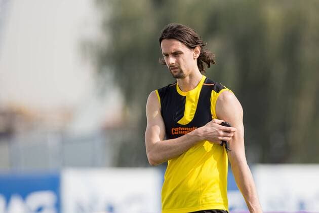 Sonntag 10.01.2016, Saison 2015 2016, Trainingslager BVB in Dubai, Training BV Borussia Dortmund, Neven Subotic (BVB) DeFodi001