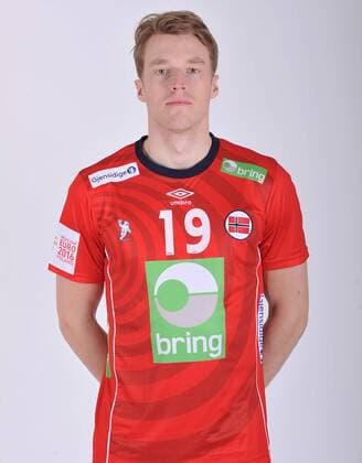 Handball, EM 2016, Nationalteam Norwegen Porträttermin 2016.01.14 KATOWICE - EHF EURO 2016 - BJORNSEN KRISTIAN - Session players, handball players, representation of Norway POLAND AND FRANCE OUT!!!  20160114LUK1073