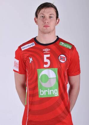 Handball, EM 2016, Nationalteam Norwegen Porträttermin 2016.01.14 KATOWICE - EHF EURO 2016 - SAGOSEN SANDER - Session players, handball players, representation of Norway POLAND AND FRANCE OUT!!!  20160114LUK1085