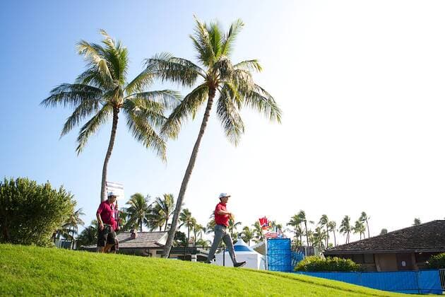 January 14, 2016 - Honolulu, Hawaii: Charles Howell III walks the fairway during play of the first round of the Sony Open at Waialae Country Club in Honolulu, Hawaii. PGA Golf Herren Golf: Sony Open JAN14 - ZUMAc04_
