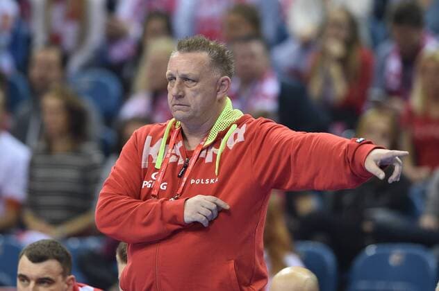 EHF EURO 2016 The 2016 EHF European Handball Championship. Serbia vs Poland on January 15, 2016 in Krakow, Poland. In the picture Michael Biegler  EN_01198210_0120