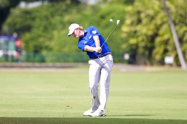 January 15, 2016 - Honolulu, Hawaii: Brandt Snedeker hits his approach shot during play of the second round of the Sony Open at Waialae Country Club in Honolulu, Hawaii. PGA Golf Herren Golf: Sony Open JAN15 - ZUMAc04_
