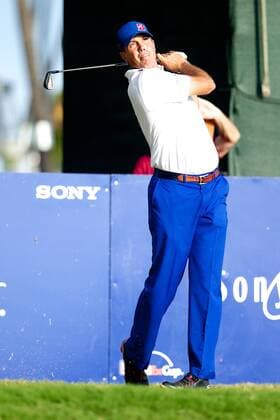 January 15, 2016 - Honolulu, Hawaii: Matt Kuchar hits his tee shot during play of the second round of the Sony Open at Waialae Country Club in Honolulu, Hawaii. PGA Golf Herren Golf: Sony Open JAN15 - ZUMAc04_