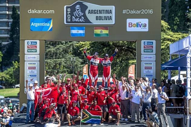Rally Dakar stage 13. In this picture, Giniel De Villiers. xRUBIOx 