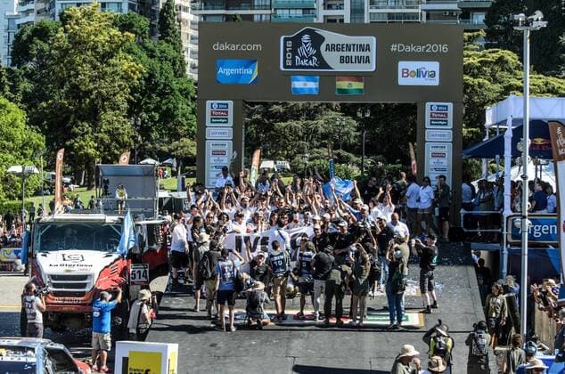 514 Federico Villagra - Jorge Perez Companc - Andres Memi (ARG) , Finish podium Rosario 16-1-2016 , Le Dakar 2016 xVIxxIVx 4839517
