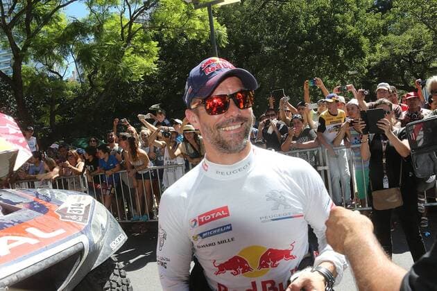 - ROSARIO, ARGENTINA: French driver Sebastien Loeb pictured after the final stage of the 2016 Dakar Rally Race from Villa Carlos Paz to Rosario, Argentina, on Saturday 16 January 2016. The 2016 Dakar Rally takes place from 03 till 16 January 2014 in Argentina and Bolivia. WILLYxWEYENS  x04775592x