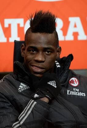 IPP20160117 Football - soccer: Serie A, AC Mailand - AC Florenz, Mario Balotelli xHOCHxZWEIx xItalyxPhotoxPressx 