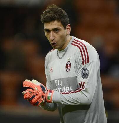 Gianluigi DOnnarumma Milan Milano 17-01-2016 Stadio Giuseppe Meazza - Football Calcio Serie A Milan - Fiorentina. giuseppexceleste