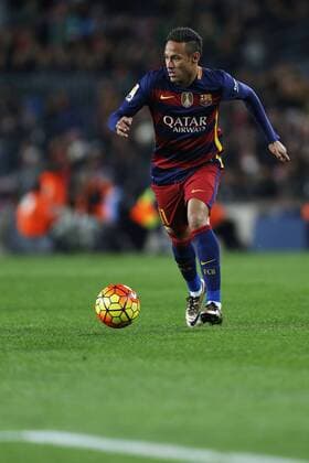 Neymar (Barcelona), JANUARY 17 2016 - Football Soccer : Spanish Primera Division Liga BBVA match between FC Barcelona Barca 6-0 Athletic Bilbao at Camp Nou stadium in Barcelona, Spain. NoxThirdxPartyxSales  (oqma018241)