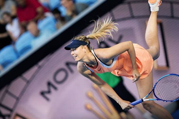 TENNIS - WTA Tennis Damen Australian Open 2016 MELBOURNE,AUSTRALIA,18.JAN.16 - TENNIS - WTA Tour, Grand Slam, Australian Open. Image shows Maria Sharapova (RUS). GEPAxpictures xMatthiasxHauer
