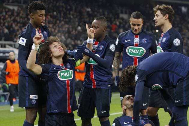 David Luiz (PSG) - Fussball Frankreich, Coupe de France, Paris Saint Germain PSG vs. Toulouse FC - 19 01 2016 - GwendolineLeGoff Panoramic 