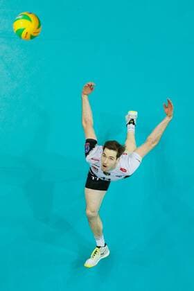 Gdynia, Gdynia Arena 21.01.2016 PLUSLIGA PLPS Lotos Trefl Gdansk vs DHL Modena CEV VOLLEYBALL CHAMPIONS LEAGUE GAME Lotos Trefl Gdansk vs DHL Modena NZ murphy troy , -  20160121_IG_0571_907_FIG