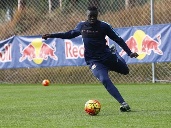 SOCCER - BL, RBS, training camp BELEK,TURKEY,22.JAN.16 - SOCCER - tipico Bundesliga, Red Bull Salzburg, training camp. Image shows Dayot Upamecano (RBS). GEPAxpictures xFelixxRoittner