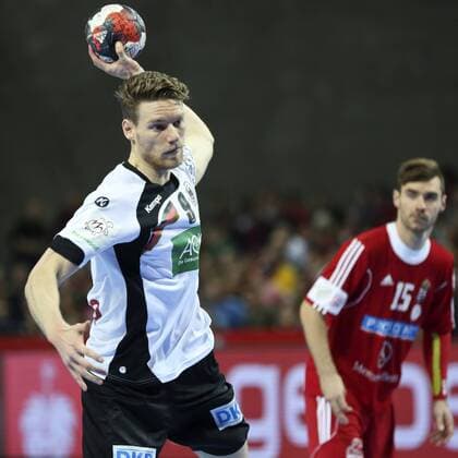 Breslau Deutschland - Ungarn, Hauptrunde; Handball EM 2016, --- im 9 Tobias Reichmann, Deutschland, Copyright: Roskaritzx Eibner-Pressefoto EP_rrz
