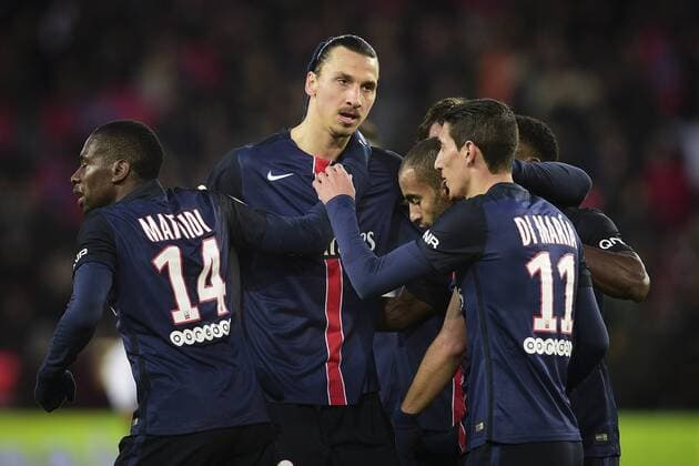 Zlatan Ibrahimovic (PSG) FOOTBALL : PSG vs SCO Angers - L1 - Paris - 23 01 2016 JBAutissier Panoramic 
