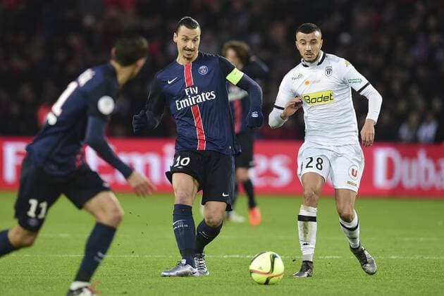 Zlatan Ibrahimovic (PSG) FOOTBALL : PSG vs SCO Angers - L1 - Paris - 23 01 2016 JBAutissier Panoramic 