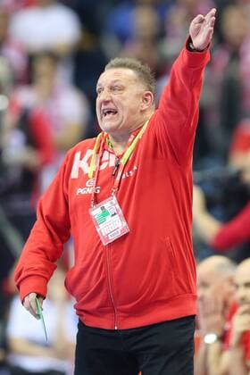 23.01.2016, Krakow, Coach Michael Biegler, Poland - Norway, EHF Euro 2016, European Handball Championship,  20160123toja162