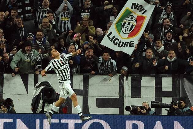 Bilder des Tages - SPORT Fußball, Coppa Italia, Juventus Turin - Inter Mailand Coppa Italia 2015 2016, Juventus Turin - Inter Mailand Jubel paulo dybala xHOCHxZWEIx xItalyxPhotoxPressx 