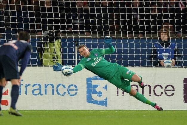Fußball, Coupe de France, Paris St. Germain - FC Toulouse Nicolas Douchez (psg) FOOTBALL : Paris SG vs Toulouse - Coupe de la Ligue - 1 2 de finale - 27 01 2016 AnthonyBIBARD FEP 