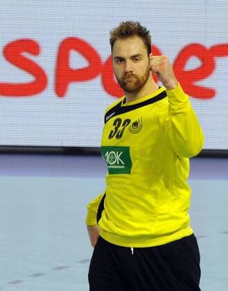Wroclaw (POL), Centennial Hall Breslau (Polen), Jahrhunderthalle, 27.1.2016 EURO 2016, Handball-Europameister, Männer, Hauptrunde Deutschland vs Dänemark Andreas WOLFF, GER Foto- und alle