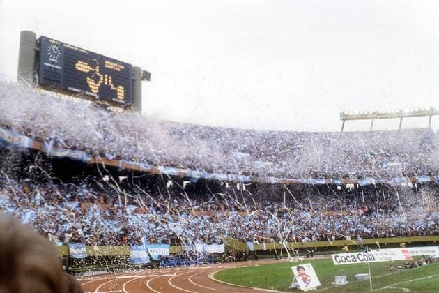 WM Finale 1978 im Estadio Monumental Antonio Vespucio Liberti in Buenos Aires