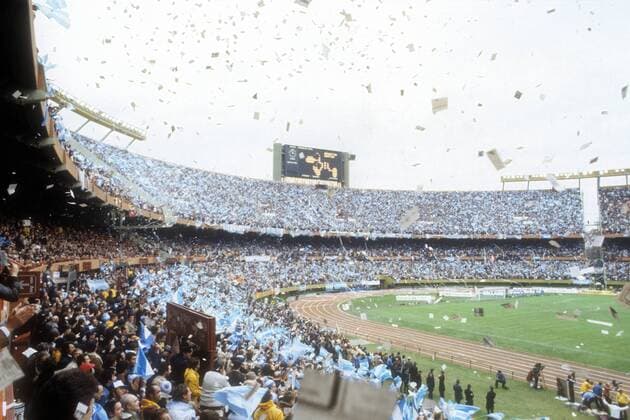 WM Finale 1978 im Estadio Monumental Antonio Vespucio Liberti in Buenos Aires