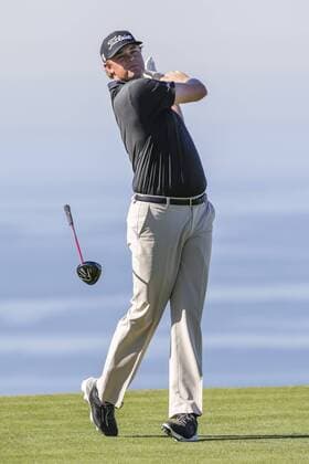 Bilder des Tages - SPORT January 28, 2016: Patton Kizzire loses his grip on his driver on the 13th tee box of the North Course during the first round of the Farmers Insurance Open at Torrey Pines Golf Course in San Diego, California. PGA Golf Herren 2016: Farmers Insurance Open JAN 28 - ZUMAc04_