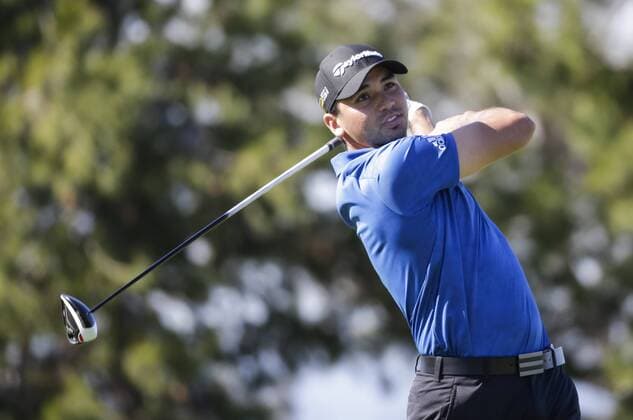 January 28, 2016: Jason Day tees off on the 8th hole of the North Course during the first round of the Farmers Insurance Open at Torrey Pines Golf Course in San Diego, California. PGA Golf Herren 2016: Farmers Insurance Open JAN 28 - ZUMAc04_