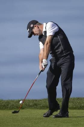 January 29, 2016: Kevin Streelman on the 2nd tee box of the North Course during the second round of the Farmers Insurance Open at Torrey Pines Golf Course in San Diego, California. PGA Golf Herren 2016: Farmers Insurance Open JAN 29 - ZUMAc04_