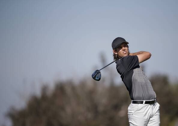 January 29, 2016: Aaron Baddeley tees off on the 9th hole of the North Course during the second round of the Farmers Insurance Open at Torrey Pines Golf Course in San Diego, California. PGA Golf Herren 2016: Farmers Insurance Open JAN 29 - ZUMAc04_