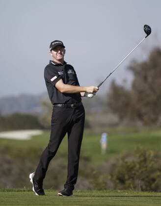 January 29, 2016: Jimmy Walker tees off on the 9th hole of the North Course during the second round of the Farmers Insurance Open at Torrey Pines Golf Course in San Diego, California. PGA Golf Herren 2016: Farmers Insurance Open JAN 29 - ZUMAc04_