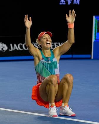 Angelique Kerber, Australian Open 2016 Tennis - Australian Open 2016 - Grand Slam ITF ATP Tennis Herren WTA Tennis Damen - Melbourne Park - Melbourne - Victoria - Australia - 30 January 2016.