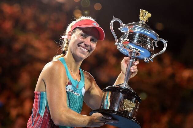 Angelique Kerber (GER) TENNIS : Open d Australie - Melbourne - 30 01 2016 TennisMagazine Panoramic 
