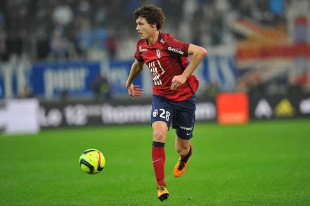 BENJAMIN PAVARD (losc) FOOTBALL : Marseille Olympique vs Lille OSC - Ligue 1 - 29 01 2016 LECOEUR FEP Panoramic 