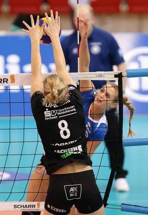 Stuttgart Volleyball Allianz MTV Stuttgart vs. Dresdner SC, Kim Renkema (Stuttgart)
