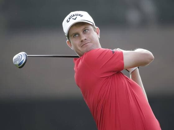 January 30, 2016: Harris English tees off on the 14th tee box on the South Course during the third round of the Farmers Insurance Open at Torrey Pines Golf Course in San Diego, California. PGA Golf Herren 2016: Farmers Insurance Open JAN 30 - ZUMAc04_