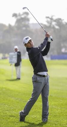 January 30, 2016: Charles Howell III on the 14th fairway of the South Course during the third round of the Farmers Insurance Open at Torrey Pines Golf Course in San Diego, California. PGA Golf Herren 2016: Farmers Insurance Open JAN 30 - ZUMAc04_