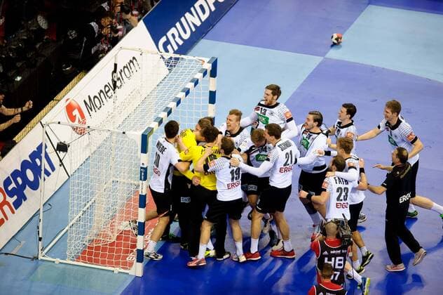 Handball, EM, Deutschland ist Europameister 2016.01.31 Krakau EM Länderspiel Nationalteam Handball 2016 Finale Germany vs Spain - Germany won EHF EURO 2016 Foto PawelxAndrachiewicz Pressfocus 2016.01.31 Krakau Handball Men EHF Euro 2016 Final Finale Germany - Spain Germany won EHF EURO 2016 Photo PawelxAndrachiewicz Pressfocus NEWSPIX.PL --- Newspix.pl AND FRANCE OUT!!!  20160131_PF_PA143