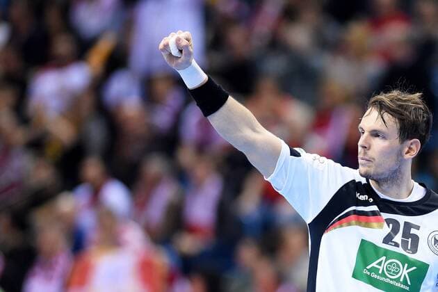 31.01.2016 KRAKOW , TAURON ARENA UL. LEMA 7, EUROPEAN HANDBALL CHAMPIONSHIP MEN S, EM NATIONALTEAM, FINAL GAME GERMANY - SPAIN: KAI HAFNER , - Germany, EHF European Champion 2016 - FRANCExOUT!  20160131CSMS0073